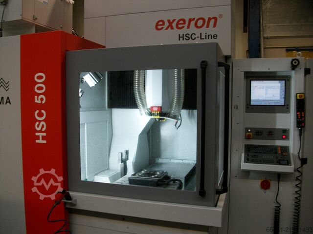 Yüksek hızlı freze makinesi exeron HSC500/3 SLM