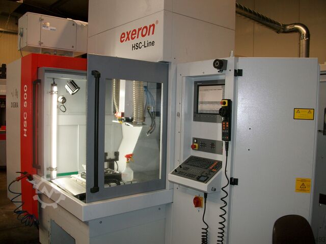 Yüksek hızlı freze makinesi exeron HSC500/3 SLM