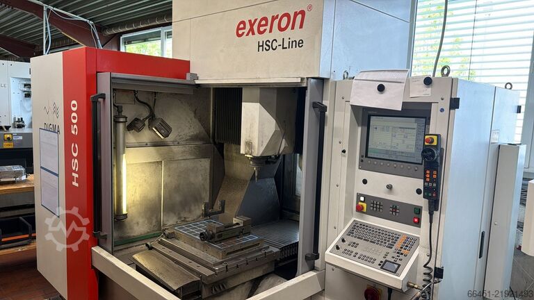 Yüksek hızlı freze makinesi exeron HSC500/3 SLM
