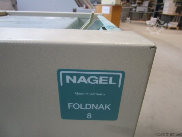 Mesin lipat dan staples NAGEL FOLDNAK 8