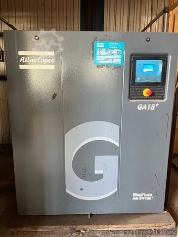 Vijčani kompresor Atlas Copco GA 18
