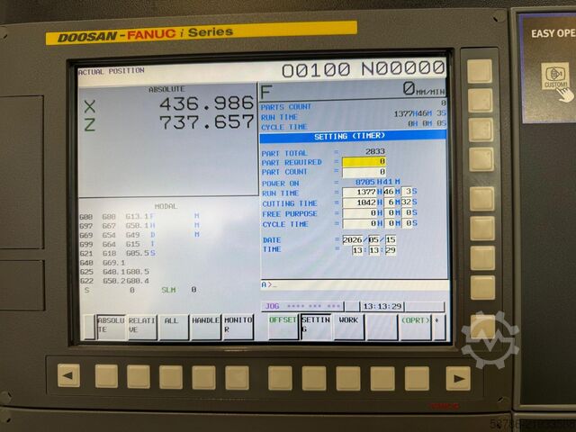 CNC-drejebænk DOOSAN Puma 2600