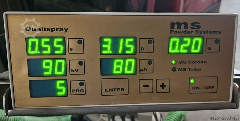 Pulverbeschichtungssystem Corona CP-2100 MS Powder Systems Qualispray