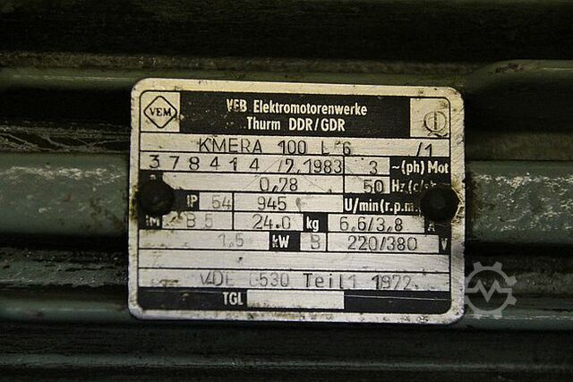 Motore elettrico 1,5 kW 945 giri/min VEM KMERA 100L6