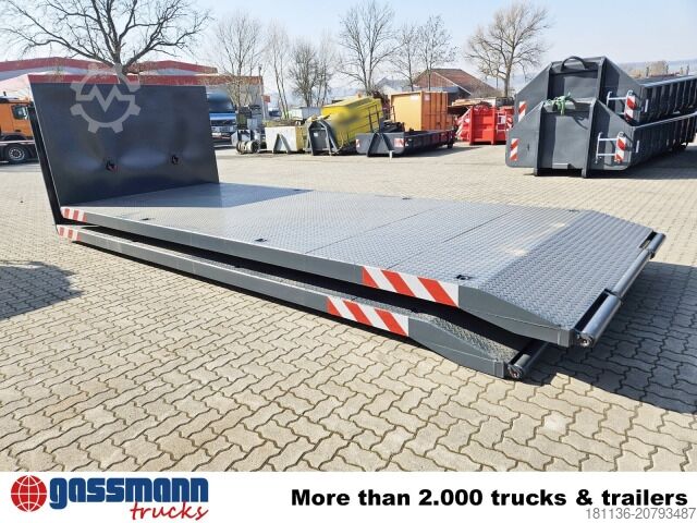 Krogcontainer  Abrollplattform 5.500mm, 2x vorhanden