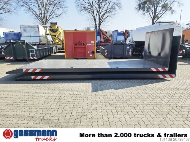 Krogcontainer  Abrollplattform 5.500mm, 2x vorhanden