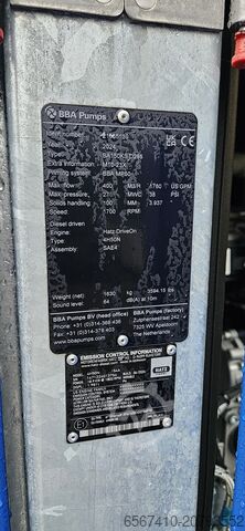 निर्माण मशीन BBA Pumps BA150KS/D285