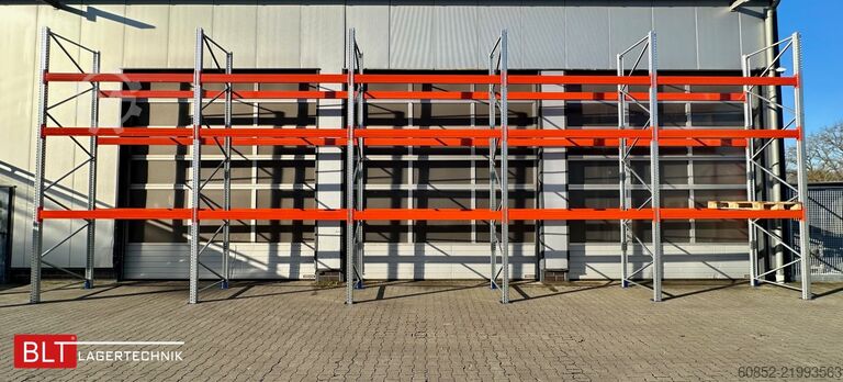 Tungt reol ca. 14 lfm. Palettenregale H: 500cm Fachlast: 4500 kg , 60 Palettenplätze