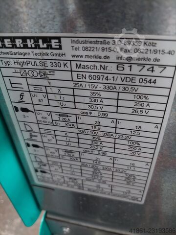  MERKLE High PULSE 330 K