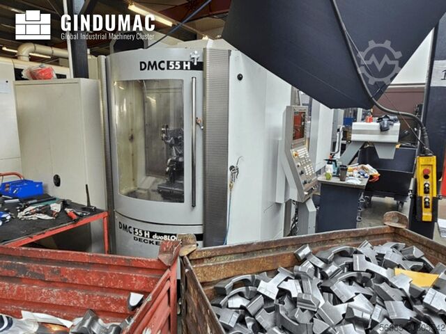 Yatay İşleme Merkezi DECKEL MAHO DMC 55H duoBlock (2007)