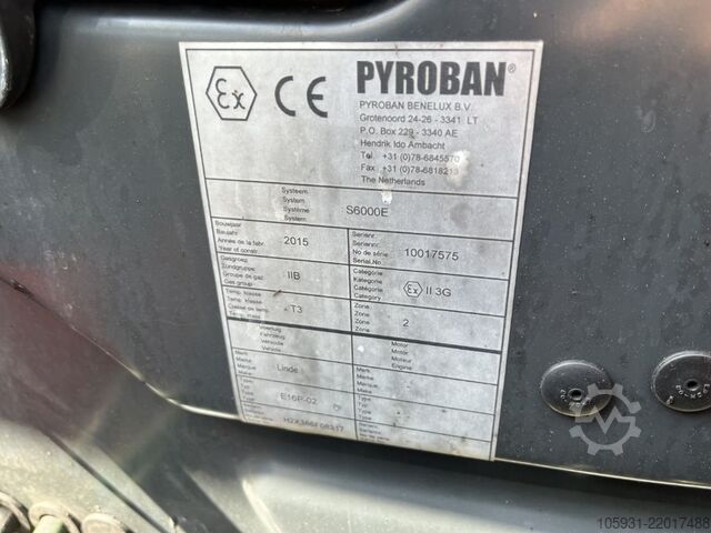 Ashensor elektrik me 4 rrota Linde E16P-01