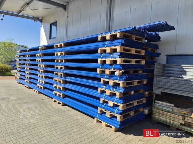 Vysokovýkonné policové paletové regály 50,40 lfm STOW Palettenregale, H: 520cm Fachlast: 2250 kg, PNB0472, Regale