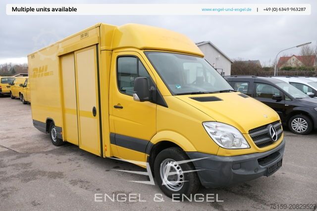 Furgoneta caja mercedes-benz SPRINTER 310 CDI MAXI EURO-5 KOFFER REGALE KAMERA DURCHGANG