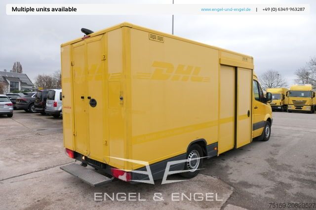 Furgoneta caja mercedes-benz SPRINTER 310 CDI MAXI EURO-5 KOFFER REGALE KAMERA DURCHGANG