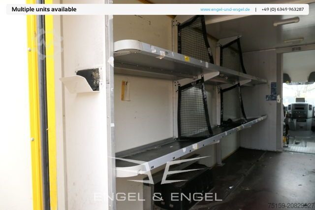 Furgoneta caja mercedes-benz SPRINTER 310 CDI MAXI EURO-5 KOFFER REGALE KAMERA DURCHGANG