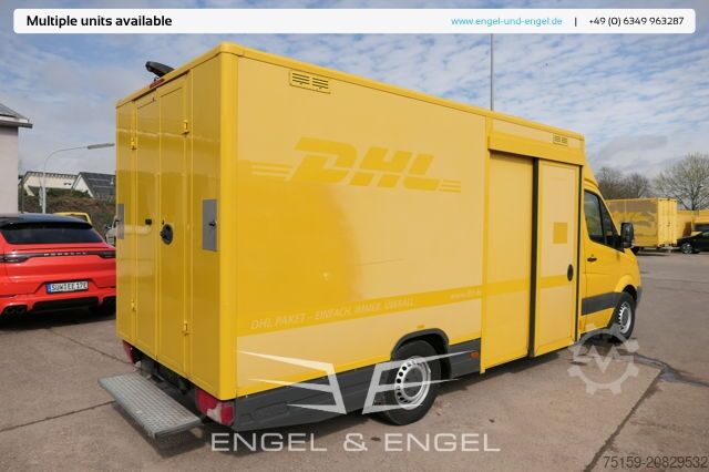 Furgoneta caja mercedes-benz SPRINTER 310 CDI MAXI EURO-5 KOFFER REGALE KAMERA DURCHGANG