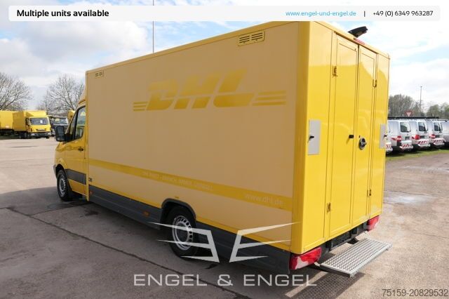 Furgoneta caja mercedes-benz SPRINTER 310 CDI MAXI EURO-5 KOFFER REGALE KAMERA DURCHGANG