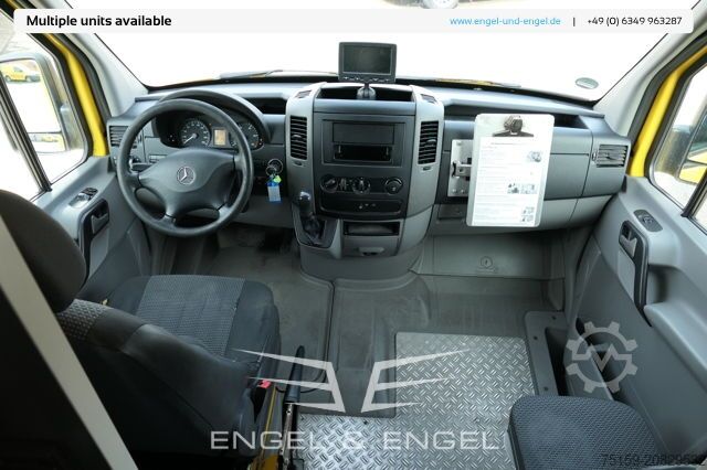 Furgoneta caja mercedes-benz SPRINTER 310 CDI MAXI EURO-5 KOFFER REGALE KAMERA DURCHGANG