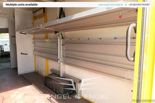 Furgoneta caja mercedes-benz SPRINTER 310 CDI MAXI EURO-5 KOFFER REGALE KAMERA DURCHGANG