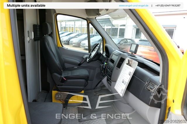 Furgoneta caja mercedes-benz SPRINTER 310 CDI MAXI EURO-5 KOFFER REGALE KAMERA DURCHGANG