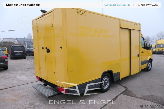 Sandučar mercedes-benz SPRINTER 310 CDI MAXI EURO-5 KOFFER DURCHGANG REGALE KAMERA SERVICE