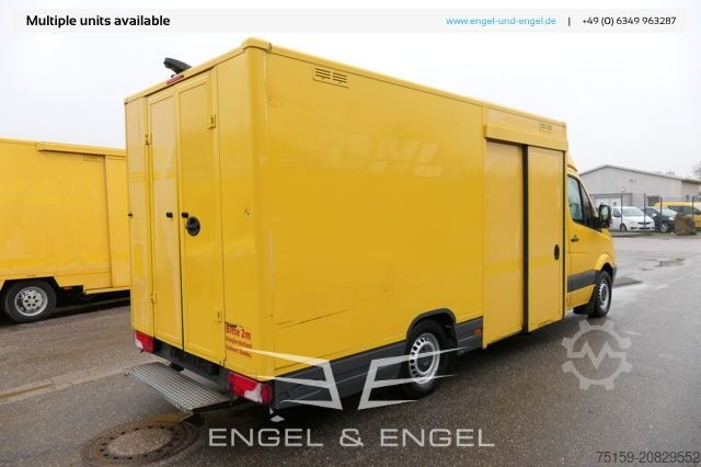 Transporter mit Koffer mercedes-benz SPRINTER 310 CDI MAXI EURO-5 KOFFER DURCHGANG REGALE KAMERA SERVICE