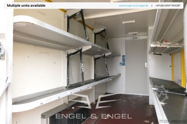 Transporter mit Koffer mercedes-benz SPRINTER 310 CDI MAXI EURO-5 KOFFER DURCHGANG REGALE KAMERA SERVICE