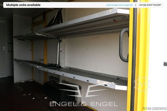 Fourgon tôlé mercedes-benz SPRINTER 310 CDI MAXI EURO-5 KOFFER DURCHGANG REGALE KAMERA SERVICE