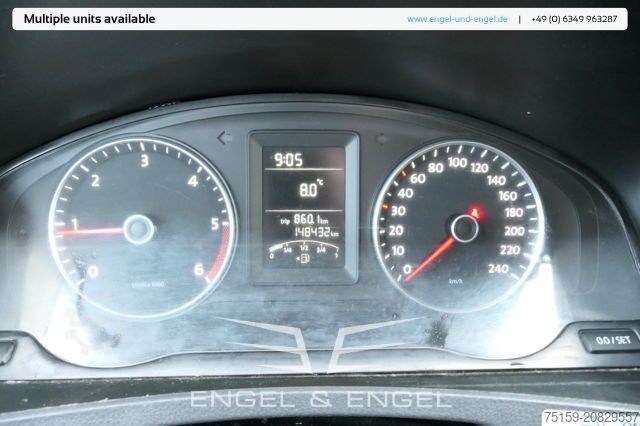 Fourgon tôlé Volkswagen T5 Transporter 2.0 TDI EURO-5 2xSCHIEBETÜR PARKTRONIK COC