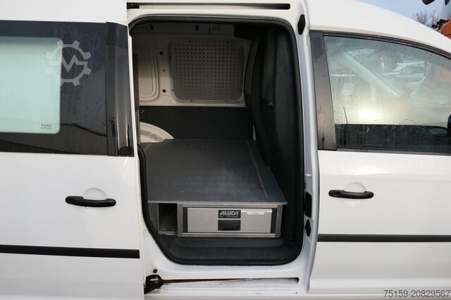Kastenwagen Volkswagen Caddy 2.0 TDI 4Motion 2-Sitzer Klima Tempomat Werkstatteinbauten COC Rückfahrkamera