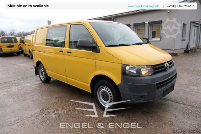 Fourgon tôlé Volkswagen T5 Transporter 2.0 TDI 2xSCHIEBETÜR PARKTRONIK EURO-5 CoC