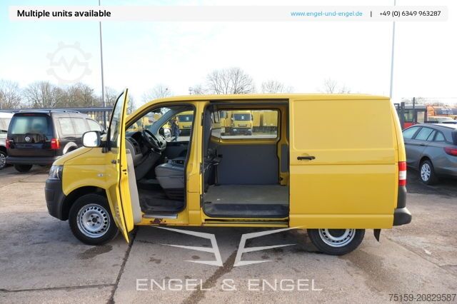 Fourgon tôlé Volkswagen T5 Transporter 2.0 TDI 2-Sitzer EURO-5 CoC PARKTRONIK