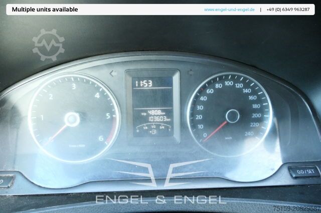 Fourgon tôlé Volkswagen T5 Transporter 2.0 TDI 2-Sitzer EURO-5 CoC PARKTRONIK