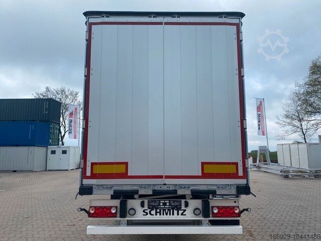 Open semitrailer with tarp SCHMITZ CARGOBULL SCS 24/L Speed Curtain