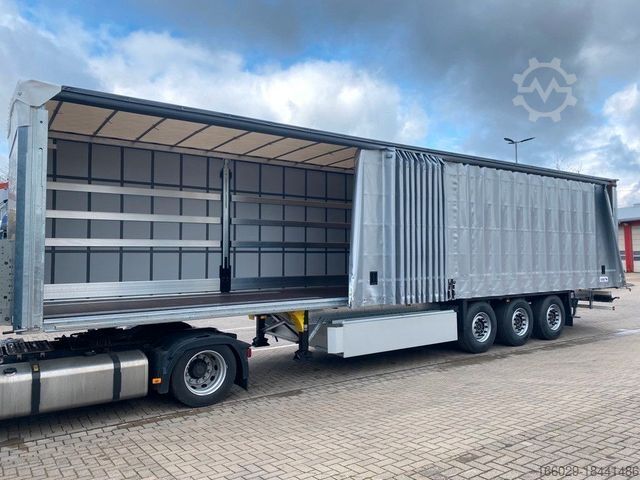 Open semitrailer with tarp SCHMITZ CARGOBULL SCS 24/L Speed Curtain