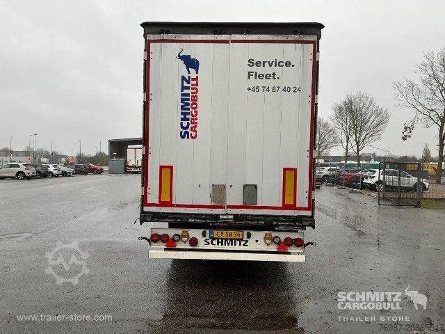 Open semitrailer with tarp Schmitz Cargobull Curtainsider Standard