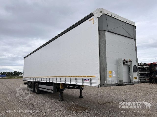 Open semitrailer with tarp Schmitz Cargobull Curtainsider Standard