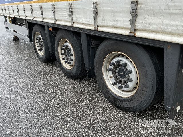 Open semitrailer with tarp Schmitz Cargobull Curtainsider Standard