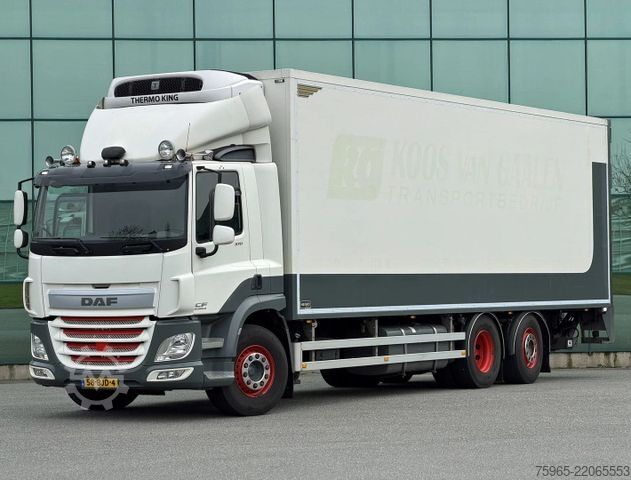 Hladilni tovornjak DAF CF 370 FAN 6X2 HEIWO BAK THERMO KING 3.000 KG KL