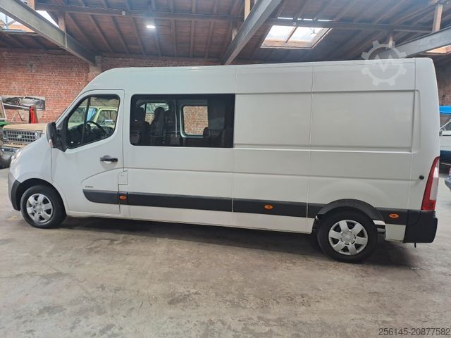Minibús OPEL Movano DoKa 6Sitze 3,5 AHK NaviKlimaTüvServicNeu