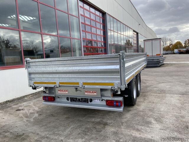 Remolque volquete Möslein TTD 14 5,70 m 14 t Kipper Tieflader 5,70 m lang, Breite Reifen-- Neufahrzeug --