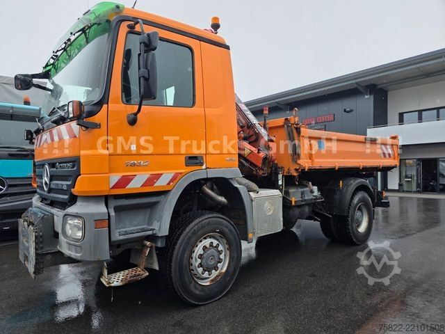 інше MERCEDES-BENZ Actros 1832 / 4X4 ALLRAD / E5 /Meiller/Kran Funk