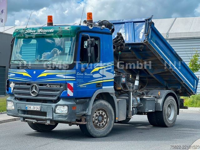 Саміоскид MERCEDES-BENZ Actros 1844 / EPS / Meiller / Kran mit FUNK
