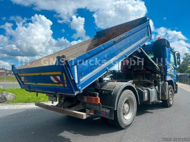 Саміоскид MERCEDES-BENZ Actros 1844 / EPS / Meiller / Kran mit FUNK