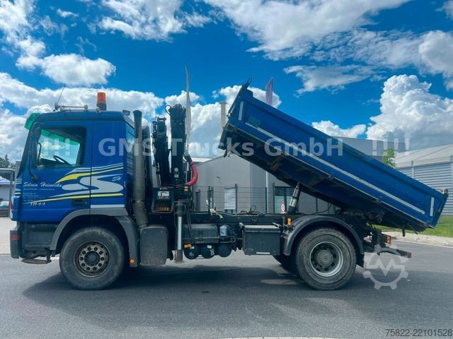 Трьохсторонній самоскид MERCEDES-BENZ Actros 1844 / EPS / Meiller / Kran mit FUNK