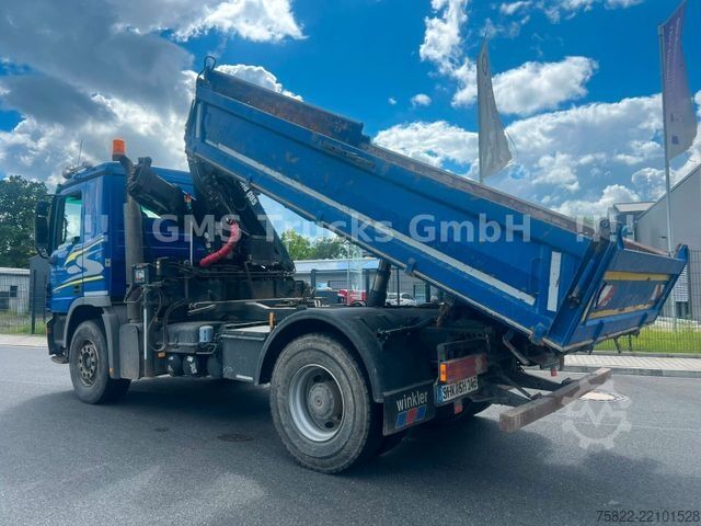 Трьохсторонній самоскид MERCEDES-BENZ Actros 1844 / EPS / Meiller / Kran mit FUNK