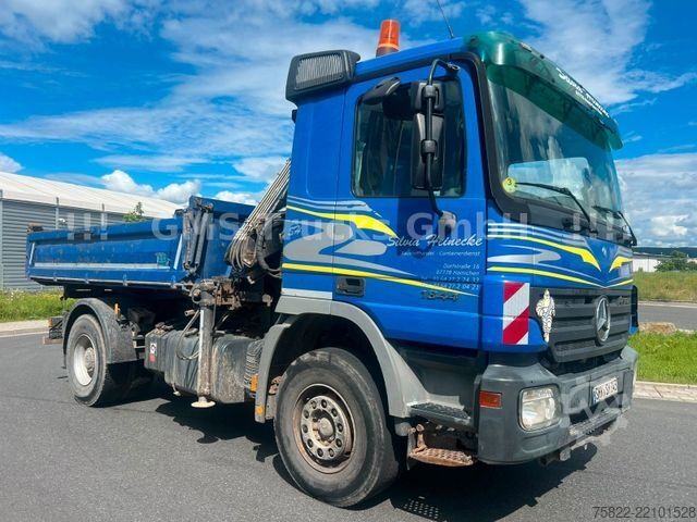 Трьохсторонній самоскид MERCEDES-BENZ Actros 1844 / EPS / Meiller / Kran mit FUNK