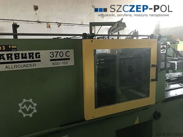 Máquina de moldeo por inyección Arburg 370C 600-100