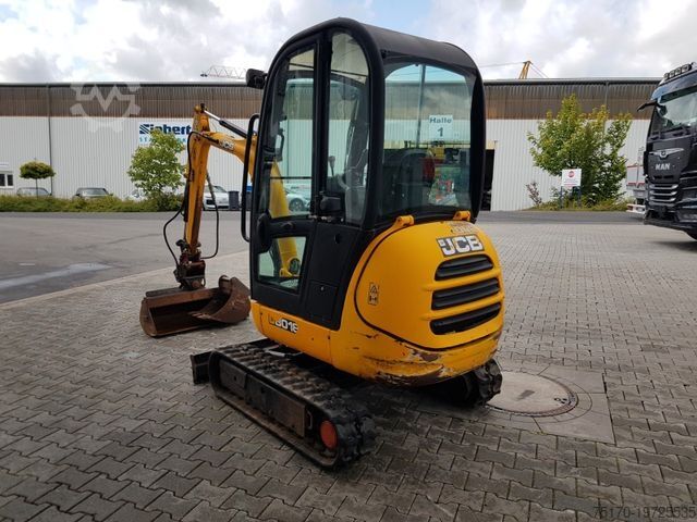 Minibagger JCB 8018 / 3.420h / hydrl. Grabenräumer / Tieflöffel