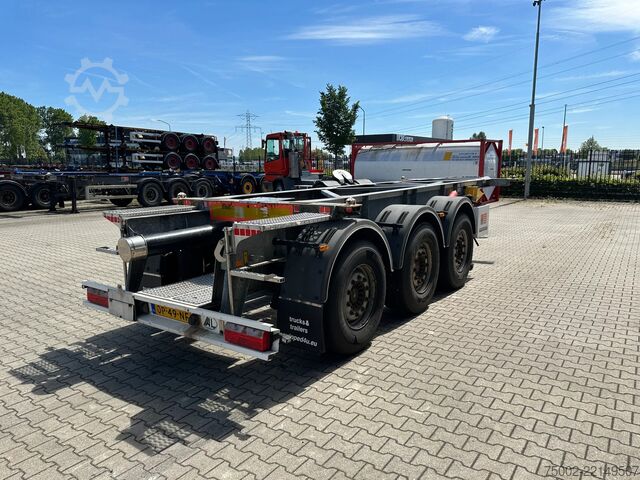 Transporte de contenedores Van Hool 20FT ADR CHASSIS / EMPTY WEIGHT 3.280kg / SAF D...
